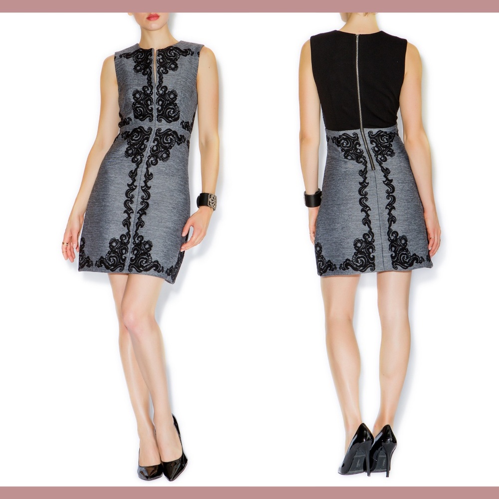 NWD Diane Von Furstenberg [SZ 2‎ ] Yvette Sleeveless Mini Panel Dress - Picture 2 of 15
